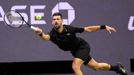 Novak Djokovič v utkání 3. kola US Open 2025