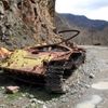 Zbytky azerbajdžánského tanku