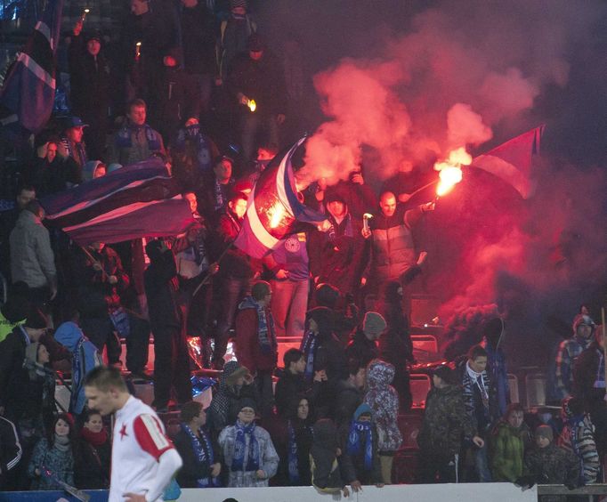 Fotbal, Gambrinus liga, Olomouc - Slavia: fanoušci