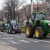 Traktorová jízda pro Jiřího Drahoše