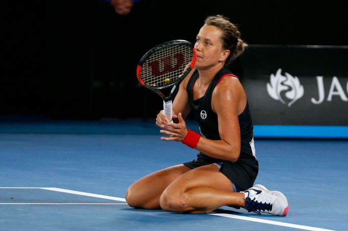 Barbora Strýcová v osmifinále Australian Open 2018