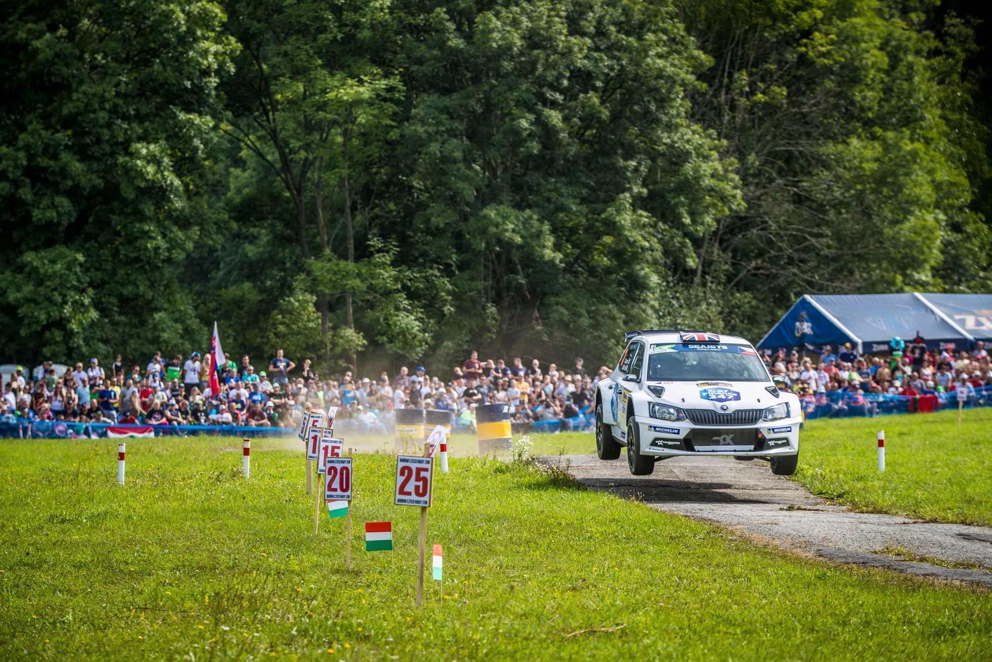 Chris Ingram, Škoda Fabia R5 na Barum rallye 2019