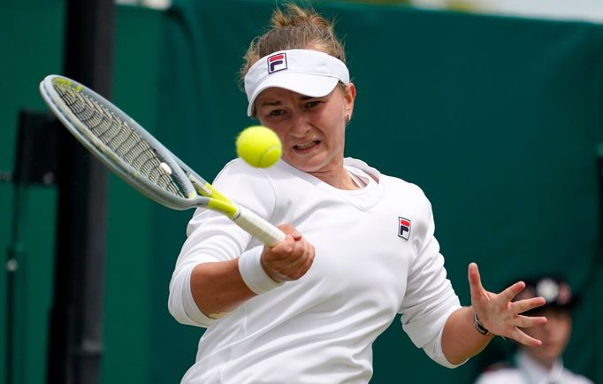 Barbora Krejčíková, Wimbledon 2022