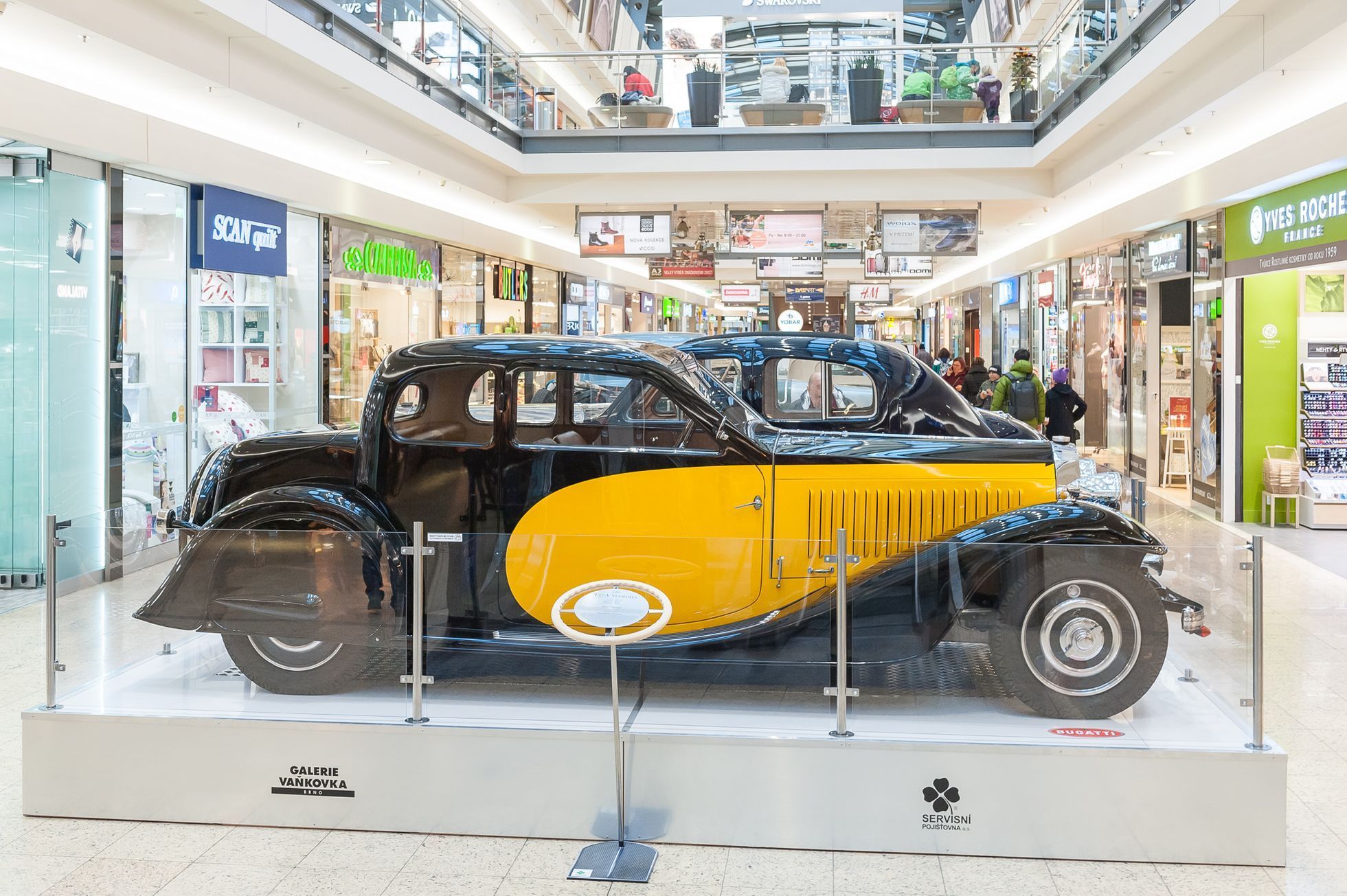 Bugatti výročí Galerie Vaňkovka