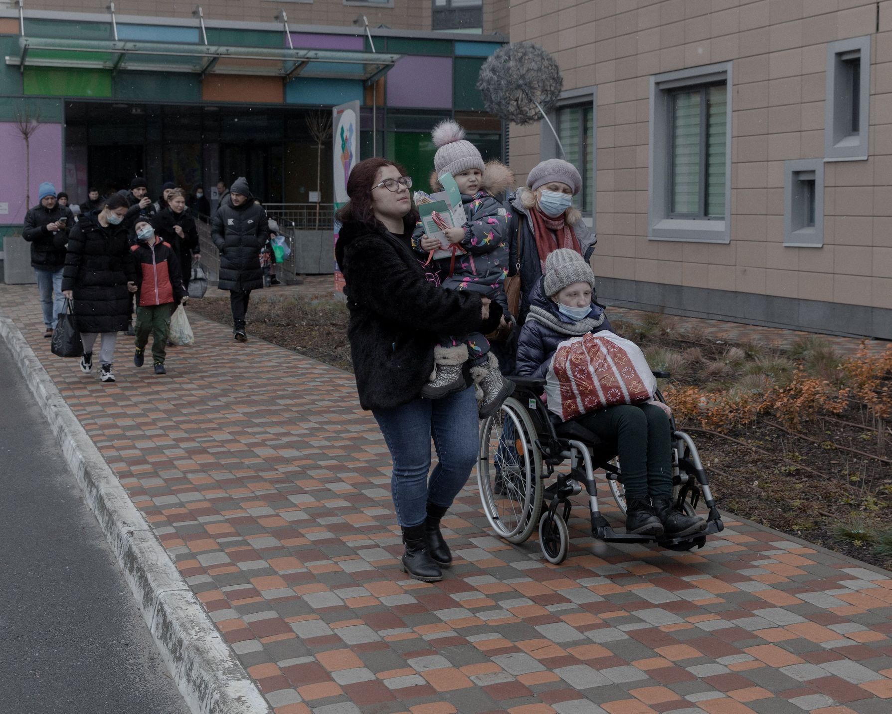 ukrajina rusko invaze evakuace nemocnice
