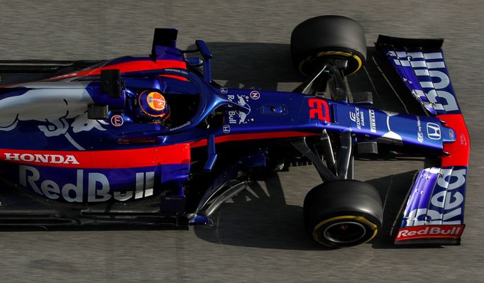 Testy F1 2019, Barcelona I: Alexander Albon, Toro Rosso