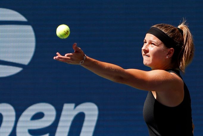 Karolína Muchová v třetím kole US Open 2019.