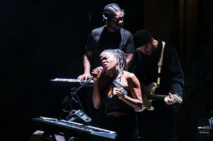 Snímek ze sobotního koncertu Snarky Puppy v Brně.