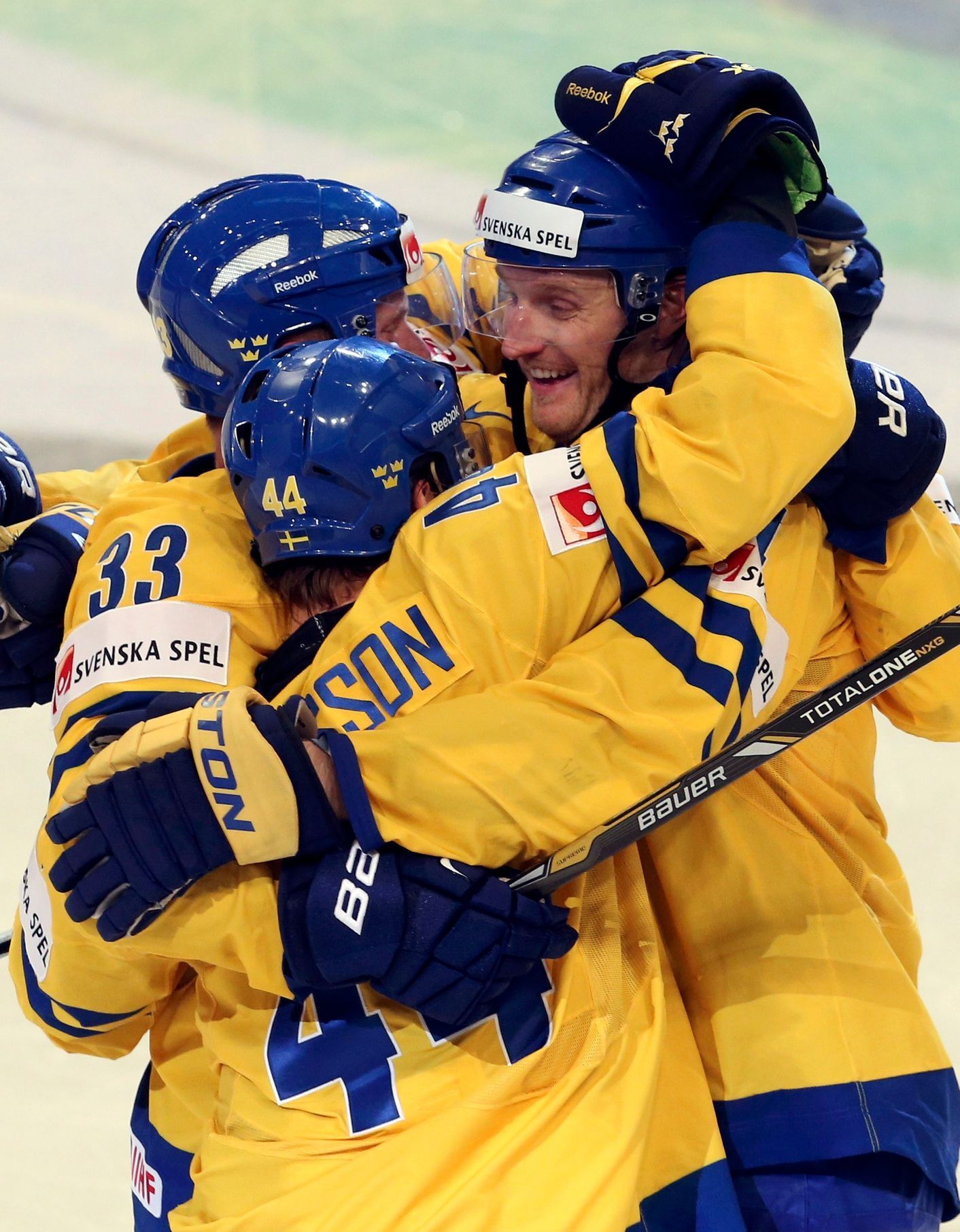 Hokej, MS 2013, Švédsko - Kanada: švédská radost