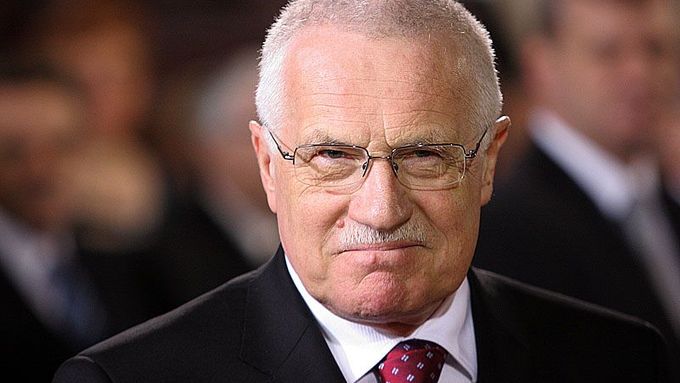 Prezident Václav Klaus načal druhé volební období