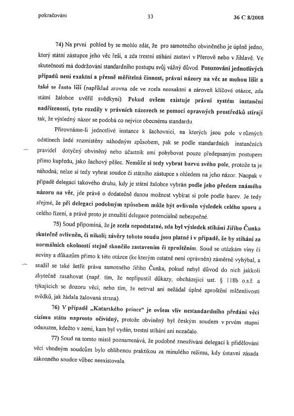 Rozsudek soudce Cepla