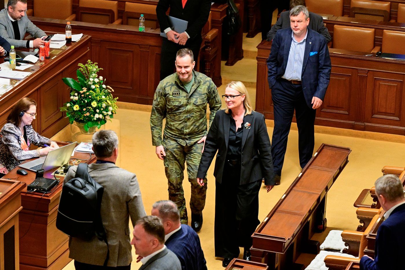 Jana Černochová a Karel Řehka