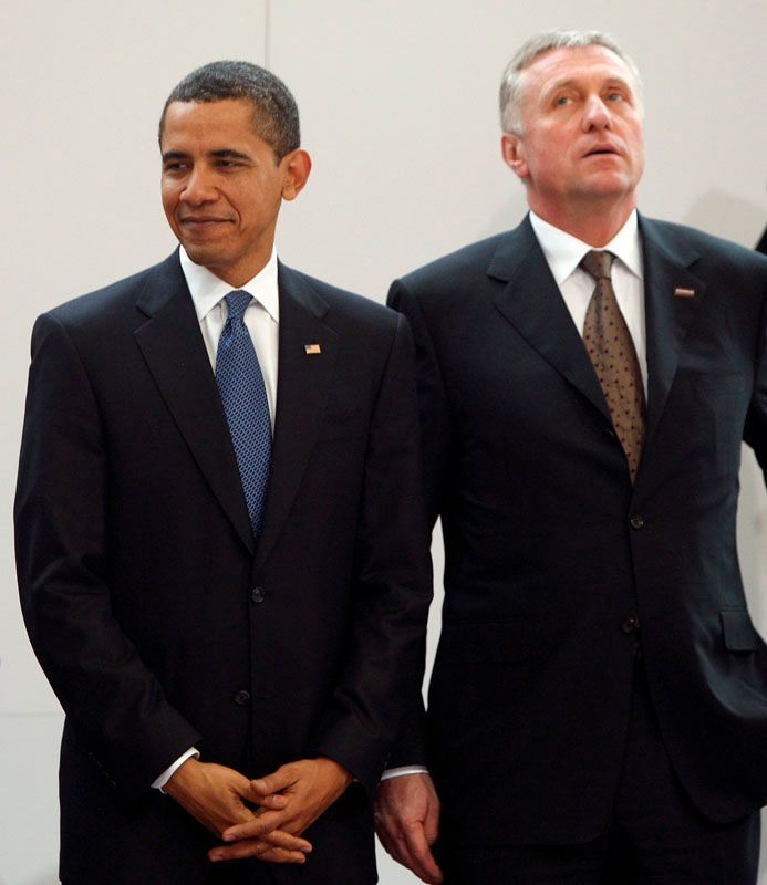 Obama v Praze - Summit EU-USA
