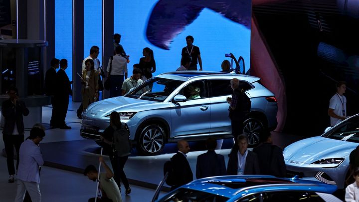 Evropská komise zahájila vyšetřování čínských státních dotací pro elektromobily; Zdroj foto: Reuters