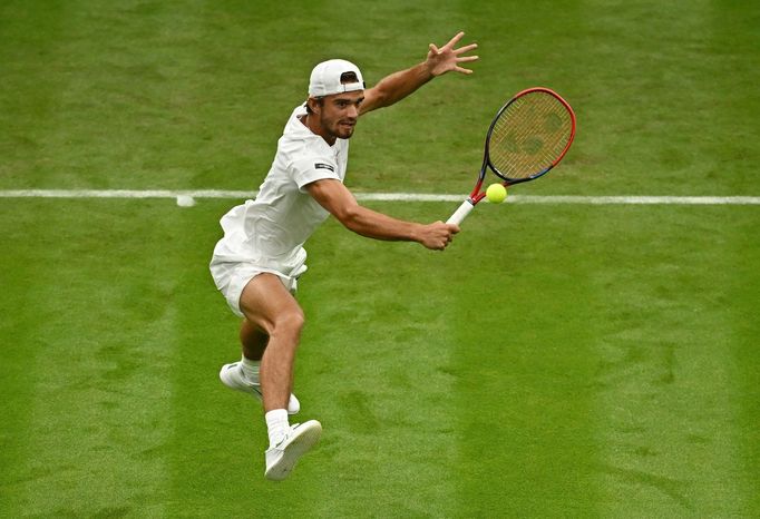 Tomáš Macháč, Wimbledon 2023, 1. kolo