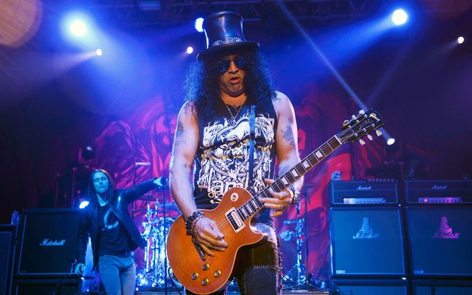 "Tričko, džíny a boty, víc nepotřebuji," říká muž neodmyslitelně spjatý s kapelou Guns N' Roses.