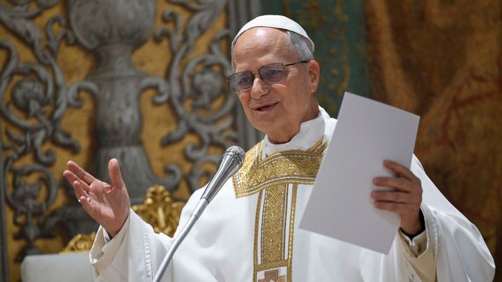 Klidný, přátelský a odpovídá rychle na maily, popisuje nového papeže pražský kněz; Zdroj foto: Vatican Media/Simone Risoluti ­Handout via REUTERS