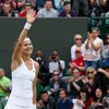 Lucie Šafářová na Wimbledonu 2014