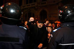 Rumuni demonstrovali proti úsporným opatřením