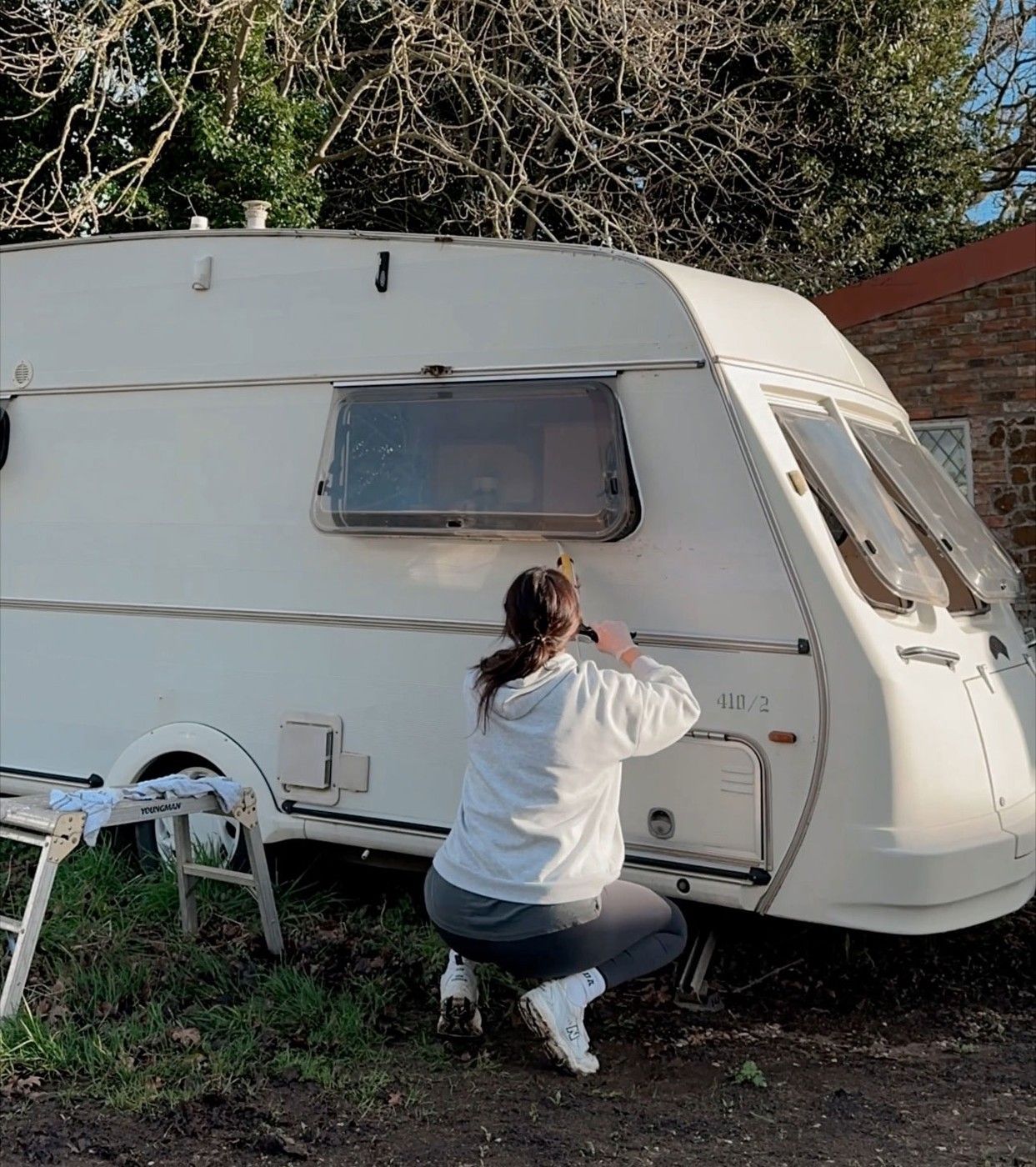 britka karavan bydlení