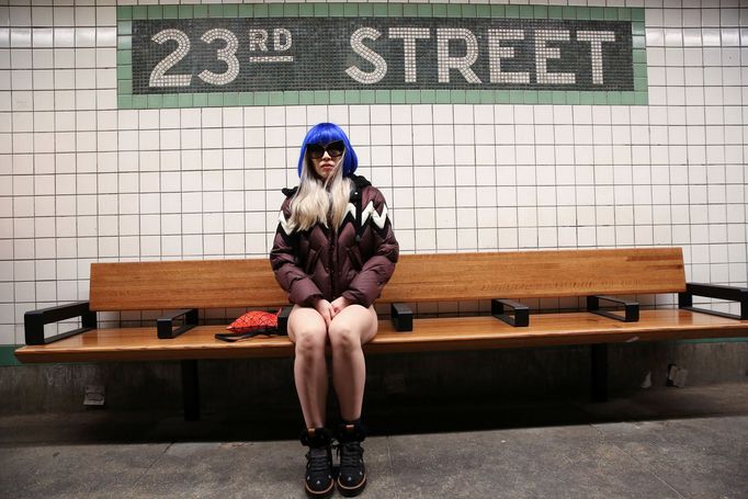 No Pants Subway Ride