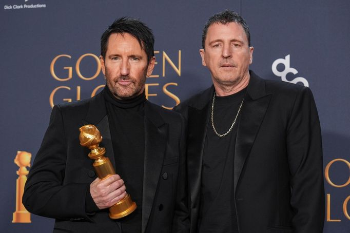 Trent Reznor a Atticus Ross obdrželi cenu za nejlepší hudbu se soundtrackem k filmu Rivalové.