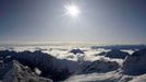 Lyžovat se začalo i rekreačně na Zugspitze