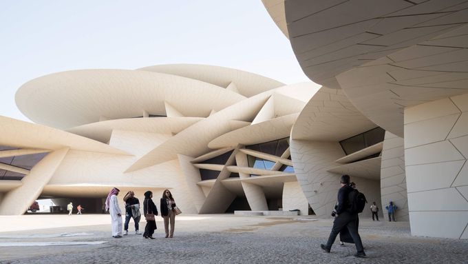 Národní muzeum Kataru je nyní otevřeno pro veřejnost.