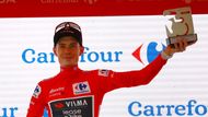 Jonas Vingegaard, lídr Vuelty 2025, po týmové časovce