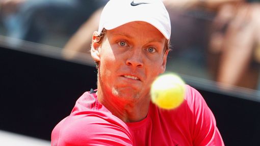 Berdych v zápase s Nadalem, turnaj v Římě