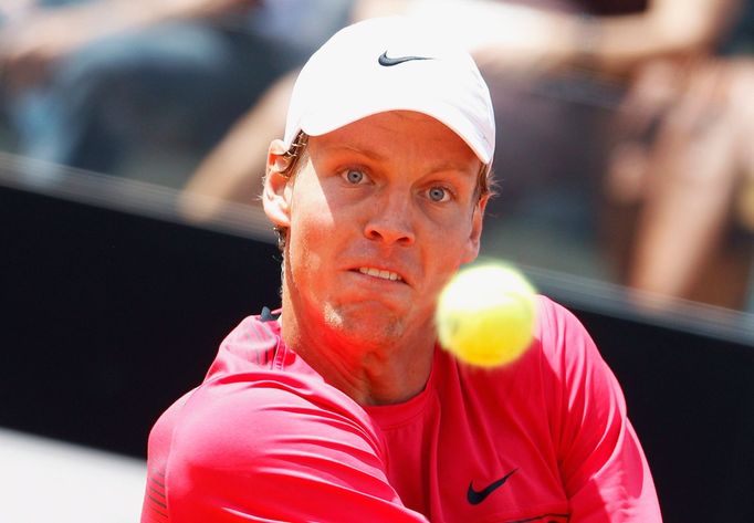 Berdych v zápase s Nadalem, turnaj v Římě