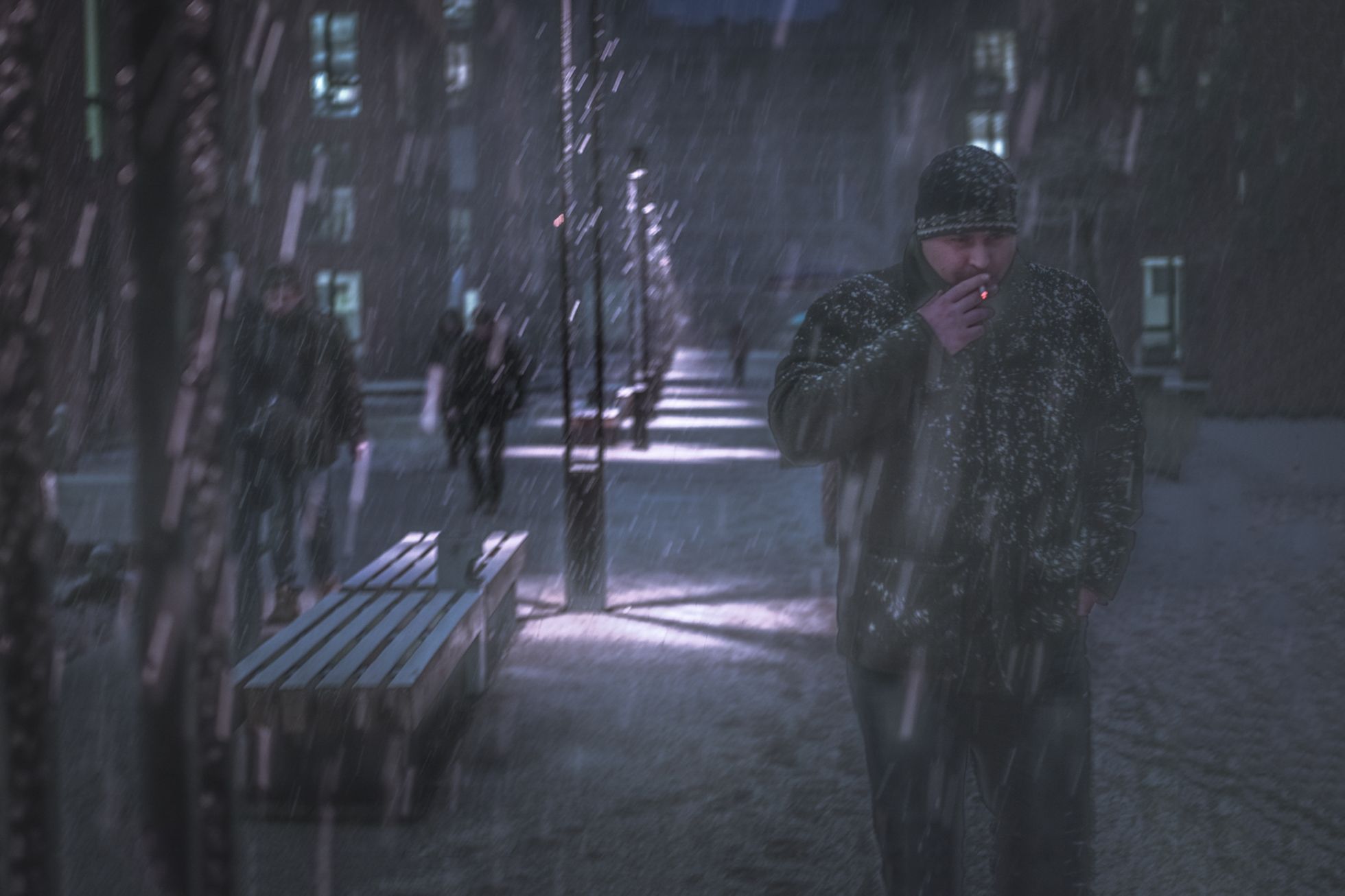 Richard Horák: Zasněžená Praha