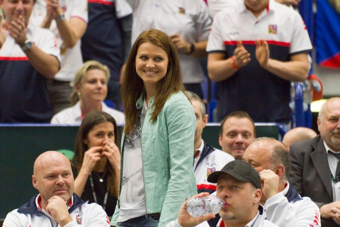 Davis Cup, ČR-Austrálie: Lucie Šafářová