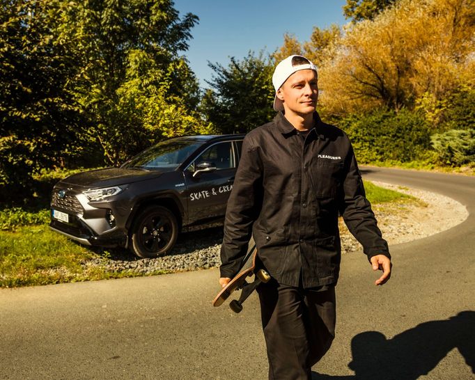 Maxim Habanec, skateboarding