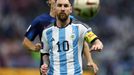 Lionel Messi v semifinále MS 2022 Argentina - Chorvatsko