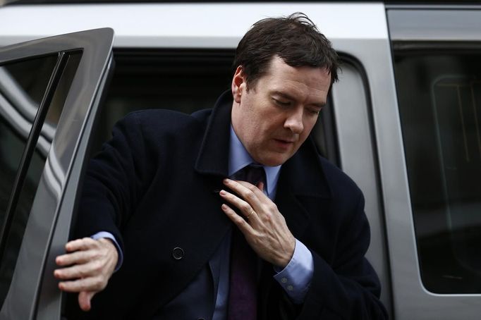 Britský ministr financí George Osbourne