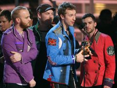 Coldplay na letošním ceremoniálu Grammy