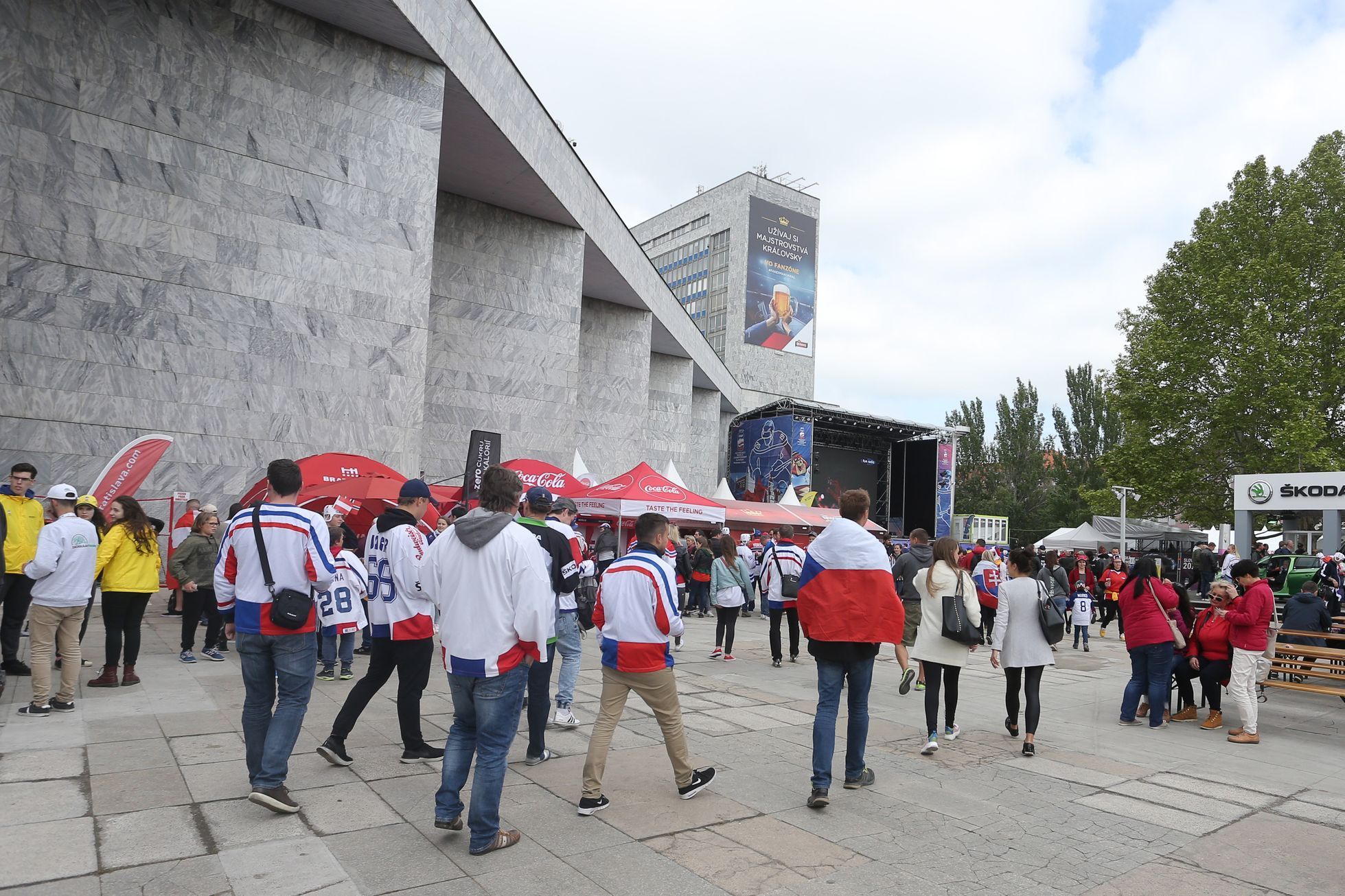Hokejové MS v Bratislavě 2019, fanzóna