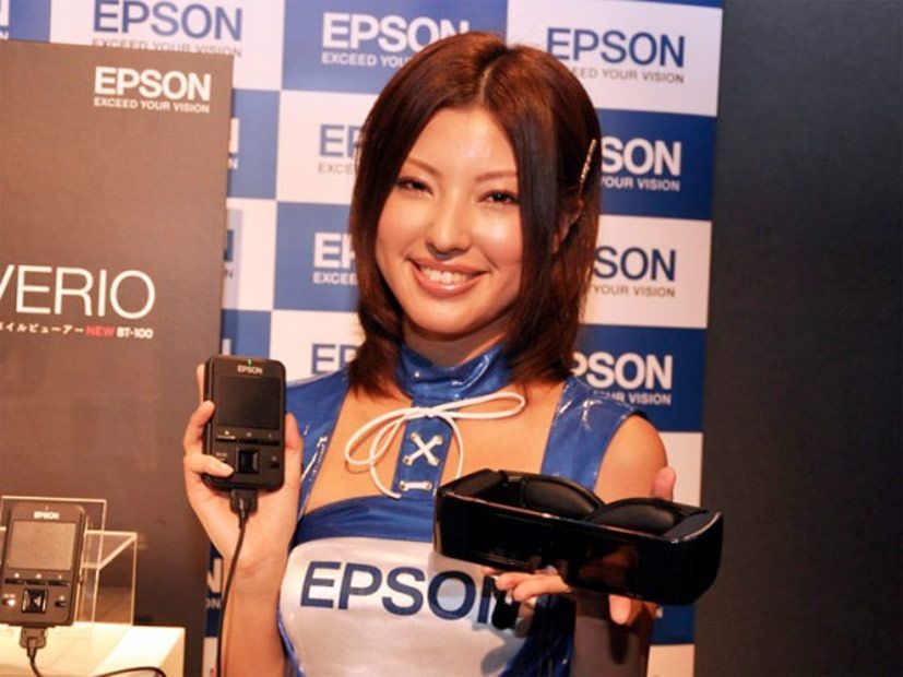 Epson Moverio BT-100 3D