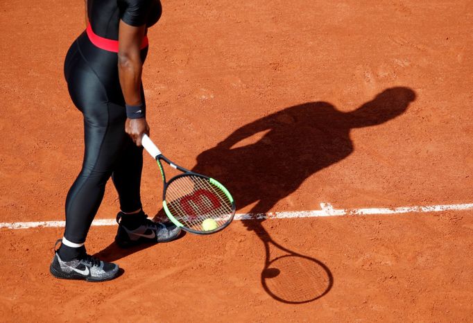 Serena Williamsová v prvním kole French Open 2018