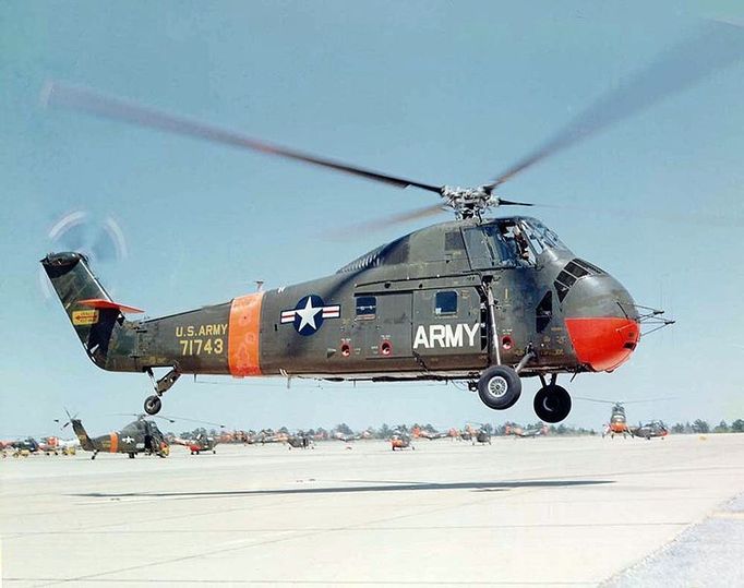 Sikorsky S-58. Ilustrační foto.