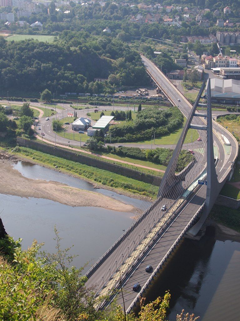 Sucho Labe v Ústí nad Labem 24. 7. 2015