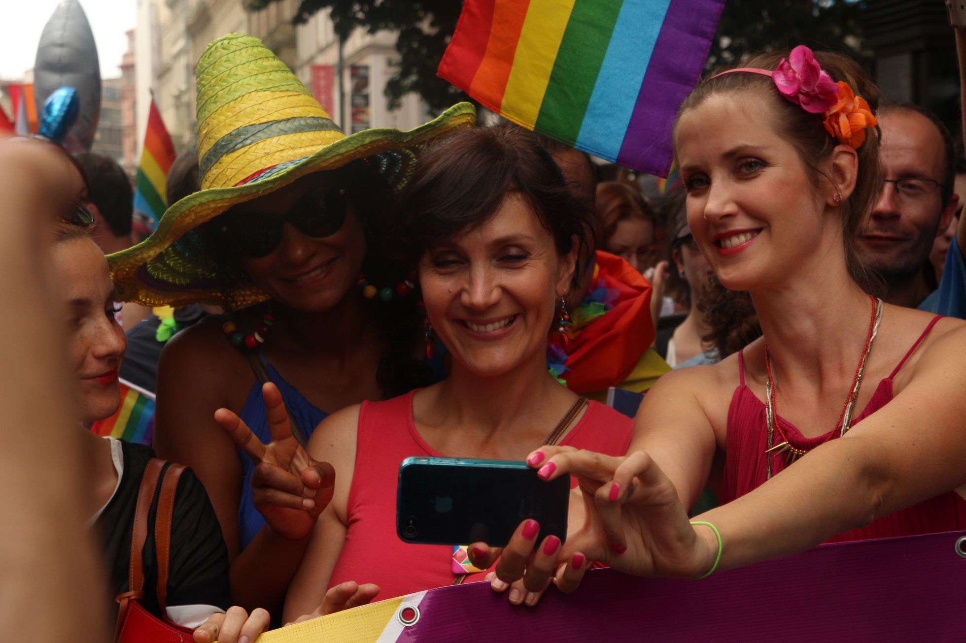 Prague pride pochod 2015