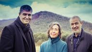 Rafael Aranda, Carme Pigem a Ramon Vilalta.