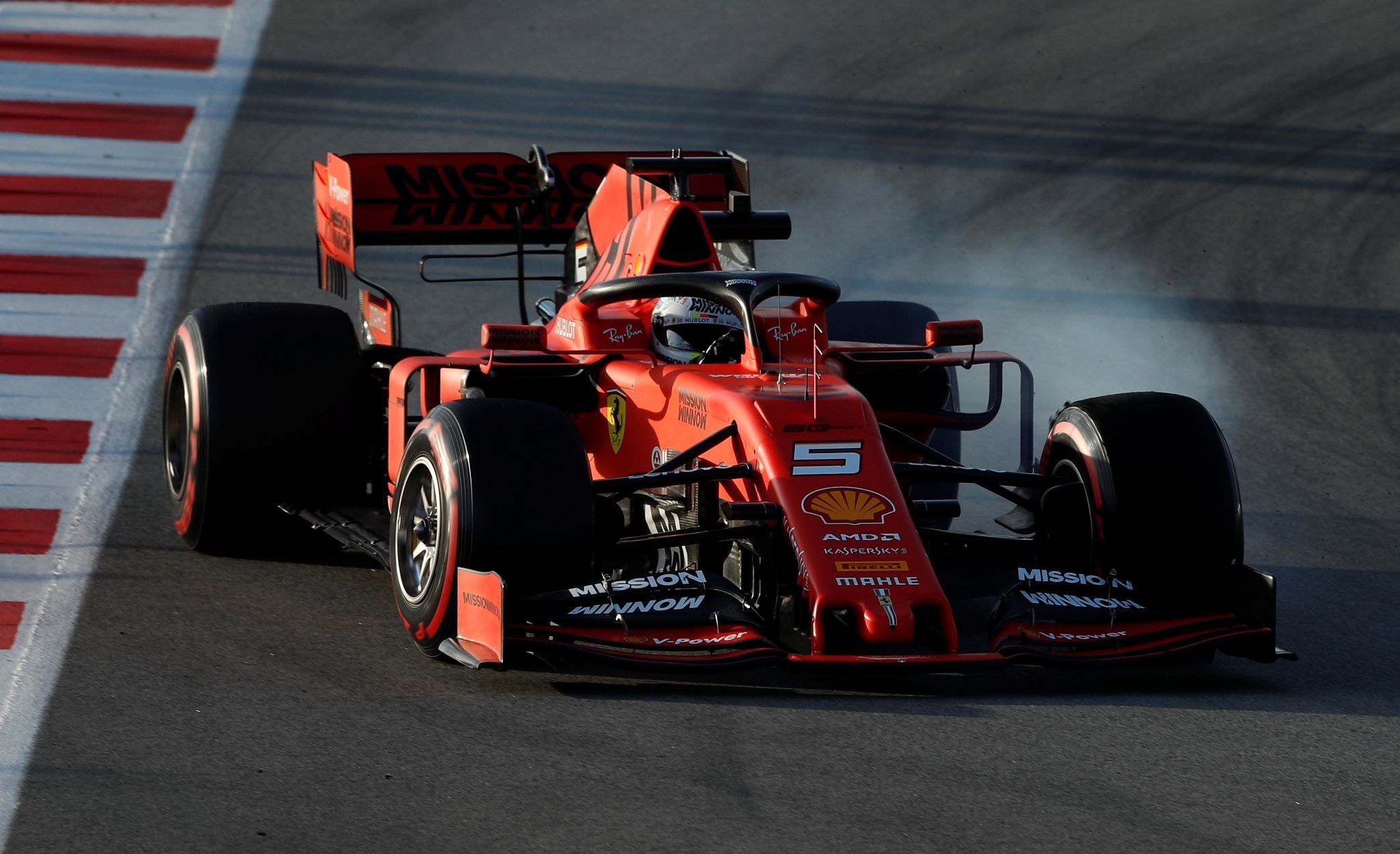 Testy F1 2019, Barcelona II: Sebastian Vettel, Ferrari