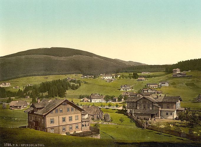 Česko a Slovensko na historických fotochromových snímcích, pořízených kolem roku 1900