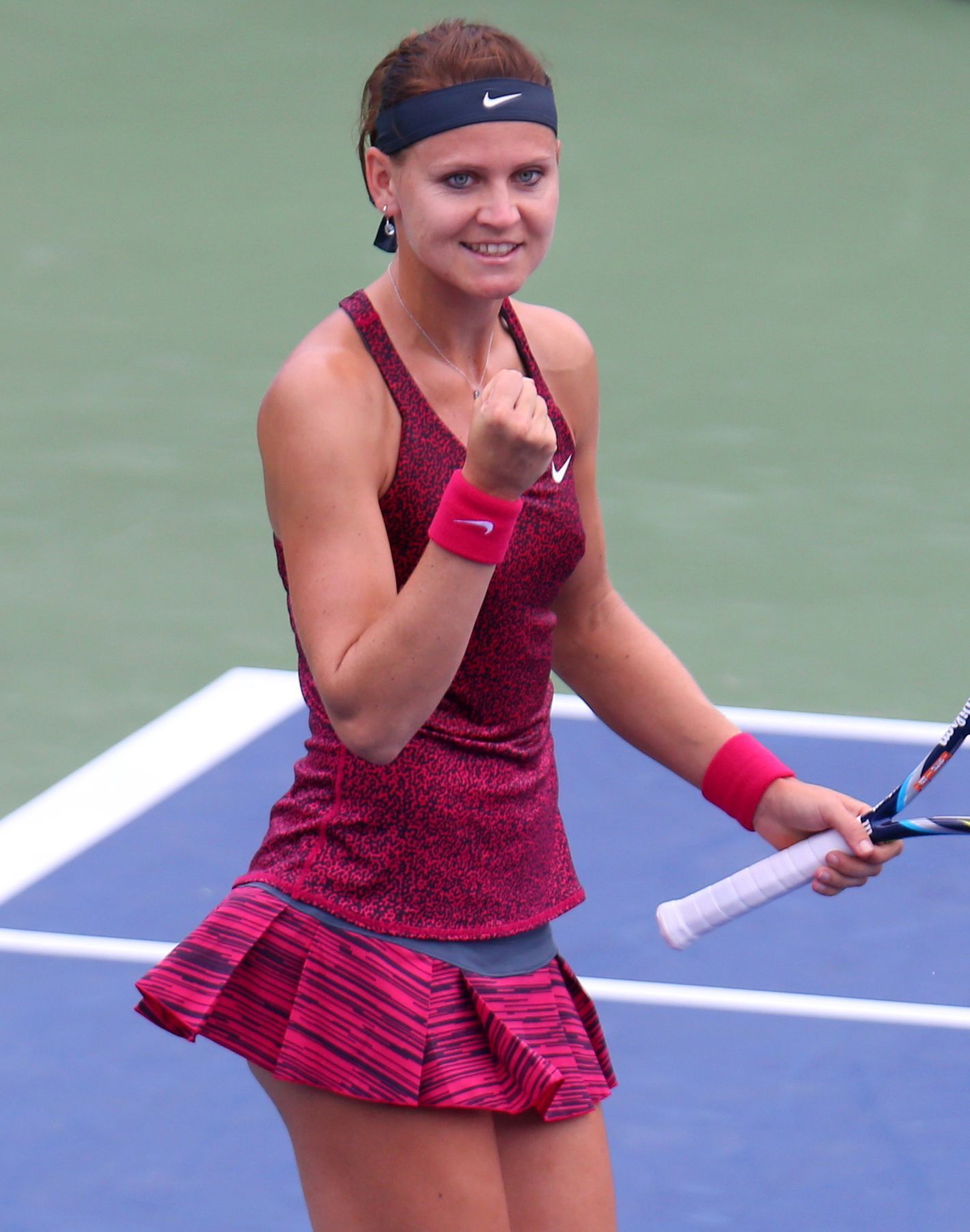 Lucie Šafářová na turnaji v Montrealu 2014