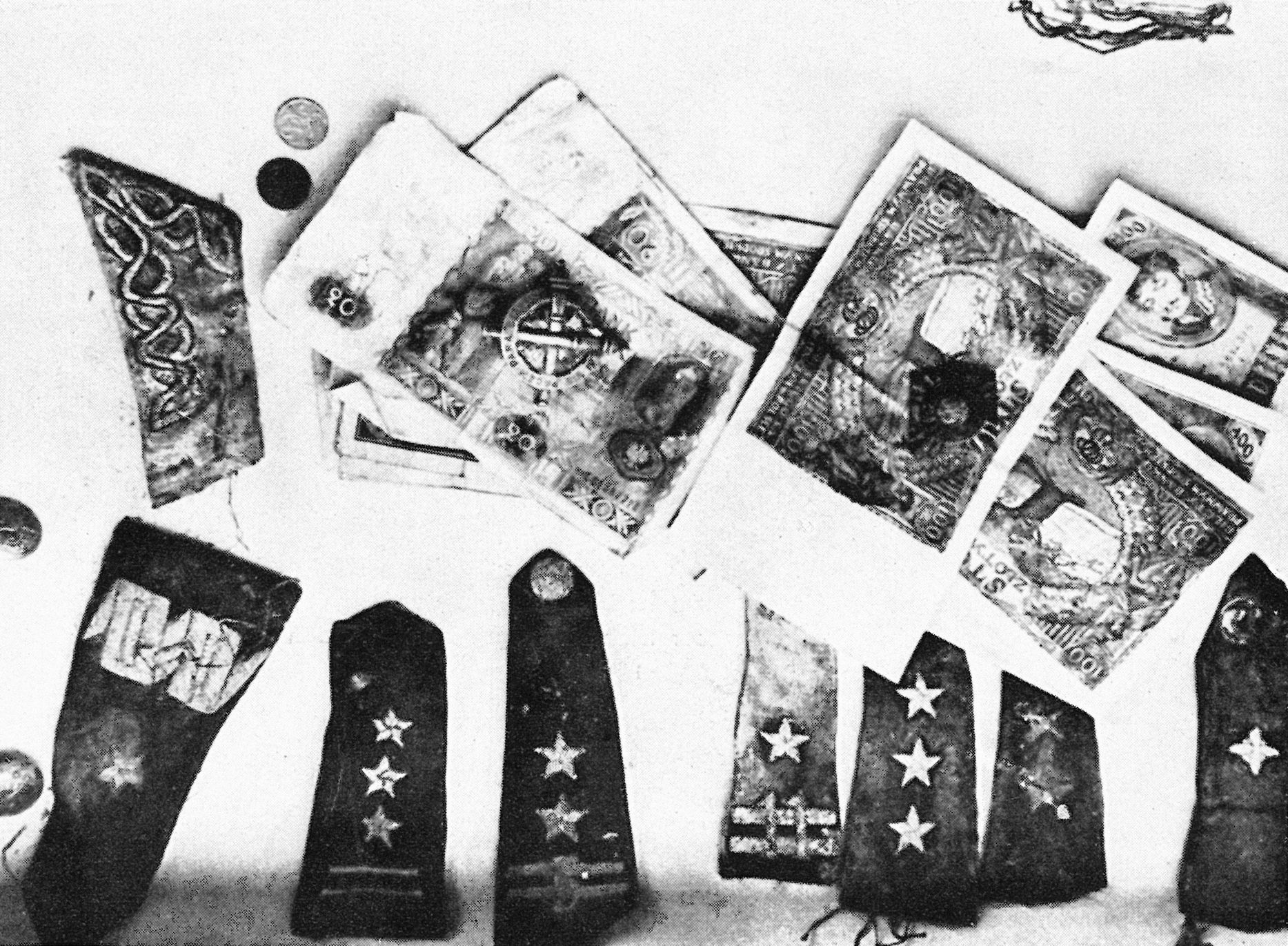 Jednorázové užití / Fotogalerie / Reprofoto z propagandistické knihy „Masová vražda v Katyňi“ vydané nacisty v Berlíně 1943