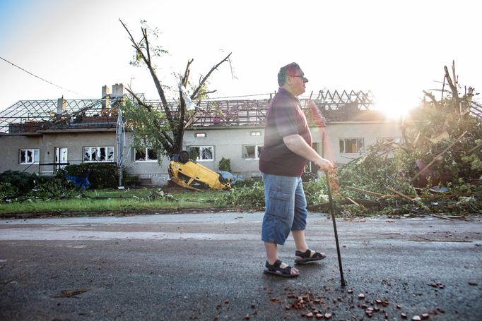 Následky tornáda, Moravská Nová Ves, 25.6. 2021