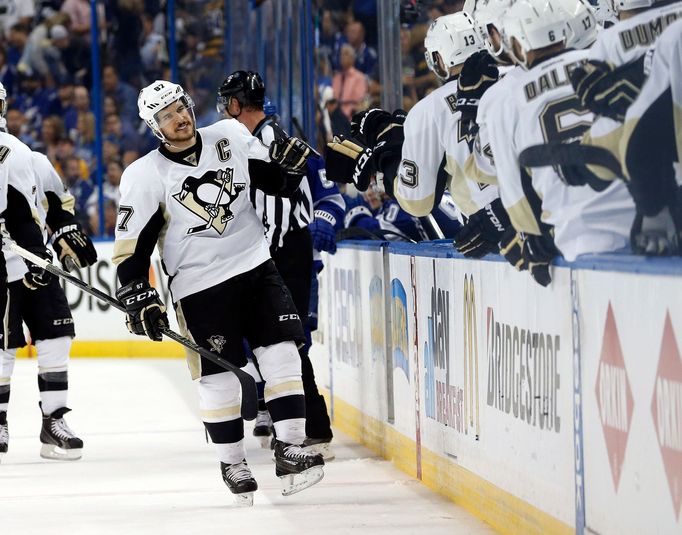 NHL, Pittsburgh - Tampa Bay: Sidney Crosby (87)